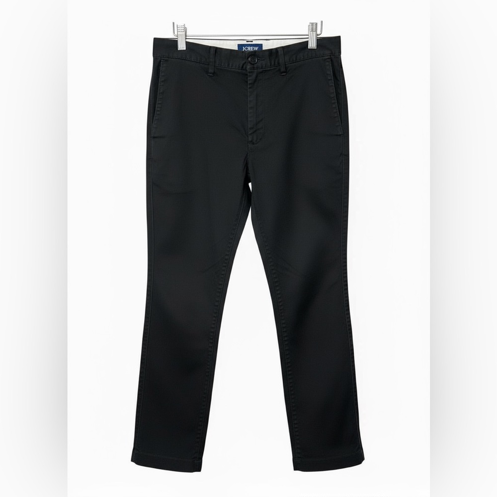 J. Crew Flex Slim Fit Black Chinos Size 30x32